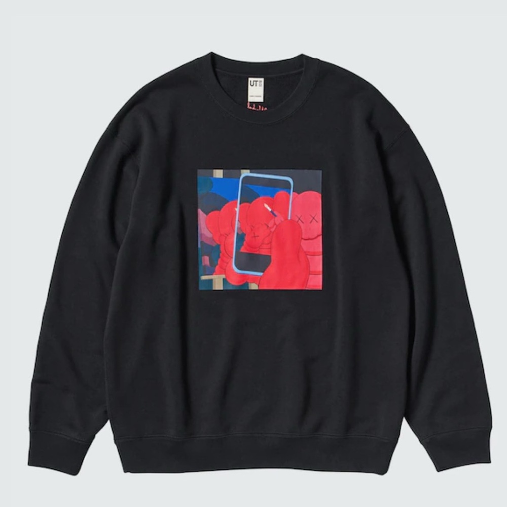 Uniqlo KAWS + Warhol Ut graphic sweatshirt